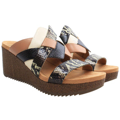 Vionic Tara Womens Brown Wedges