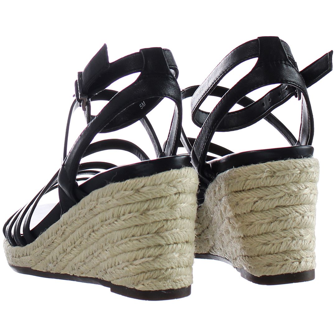 Vionic Ayda Black Womens Wedges