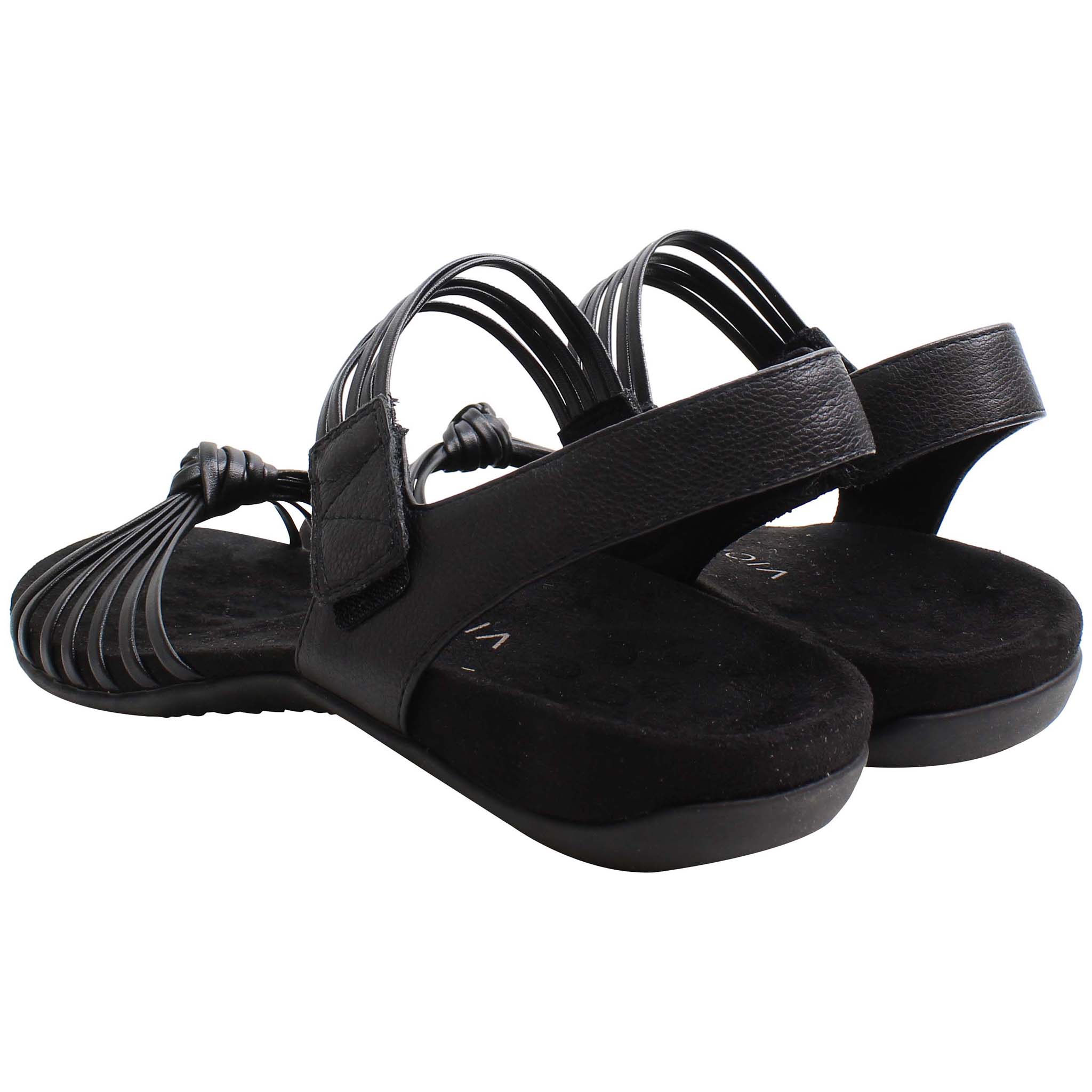 Vionic Rest Talulah Womens Black Sandals