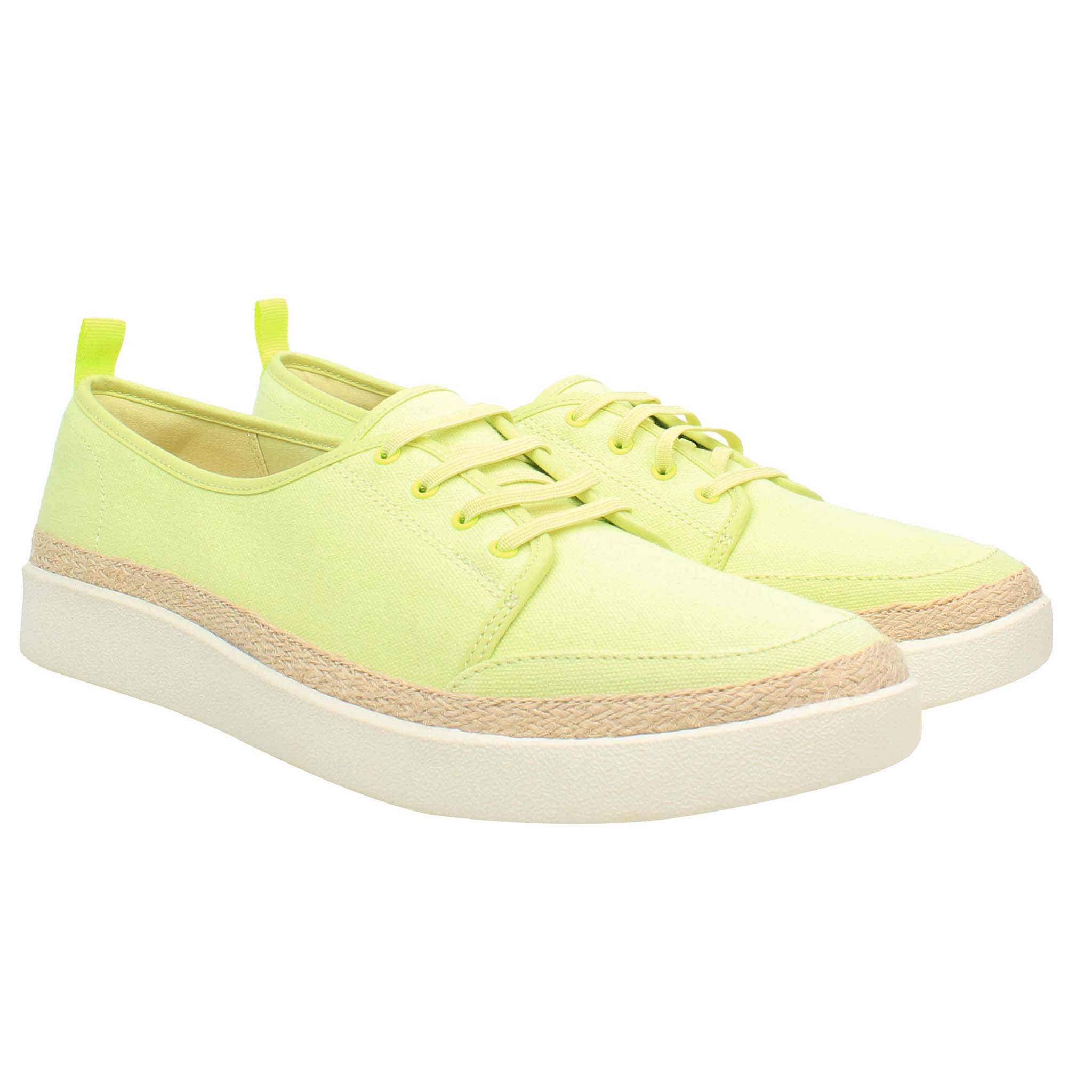 Vionic Jovie Womens Yellow Plimsolls