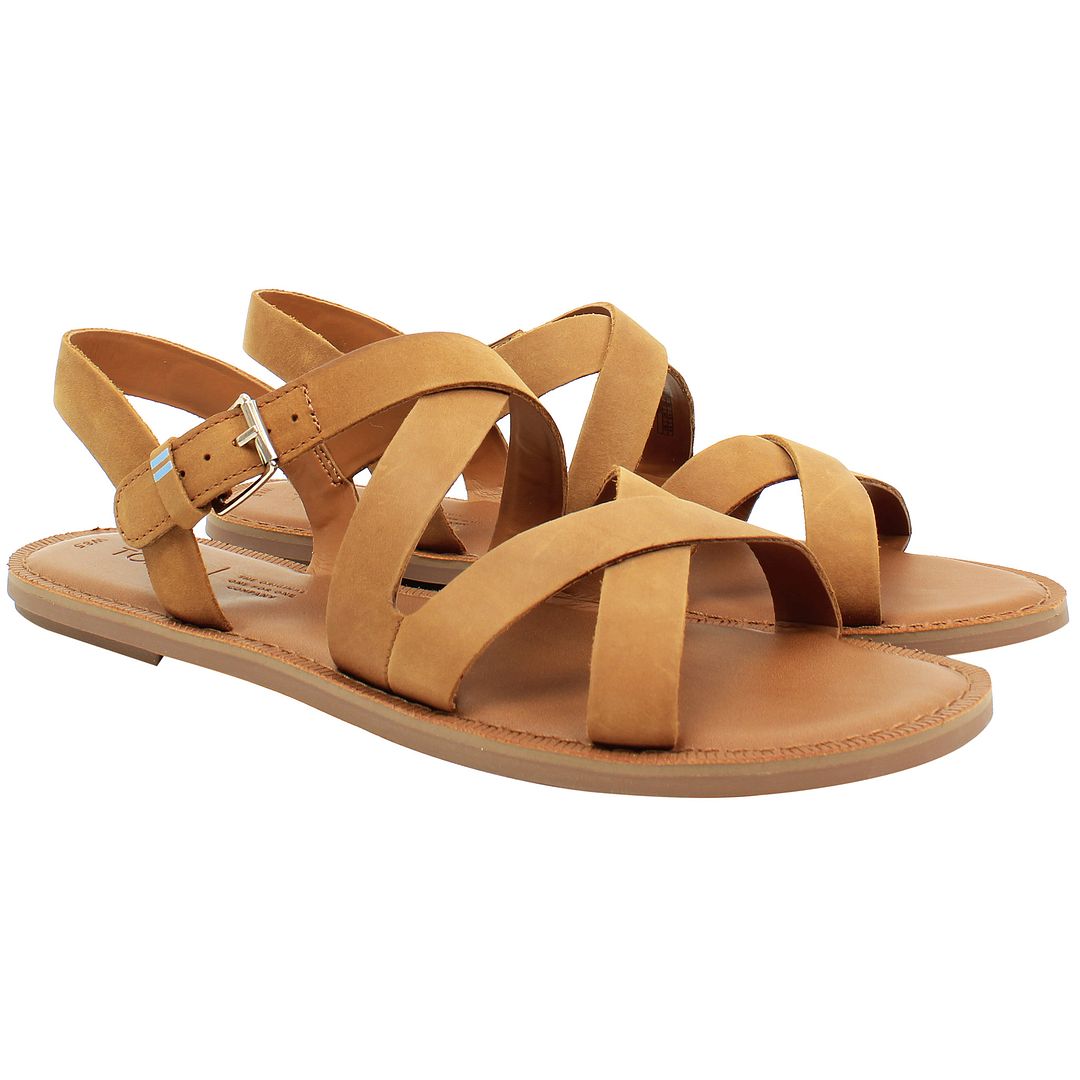 Toms Sicily Tan Womens Sandals