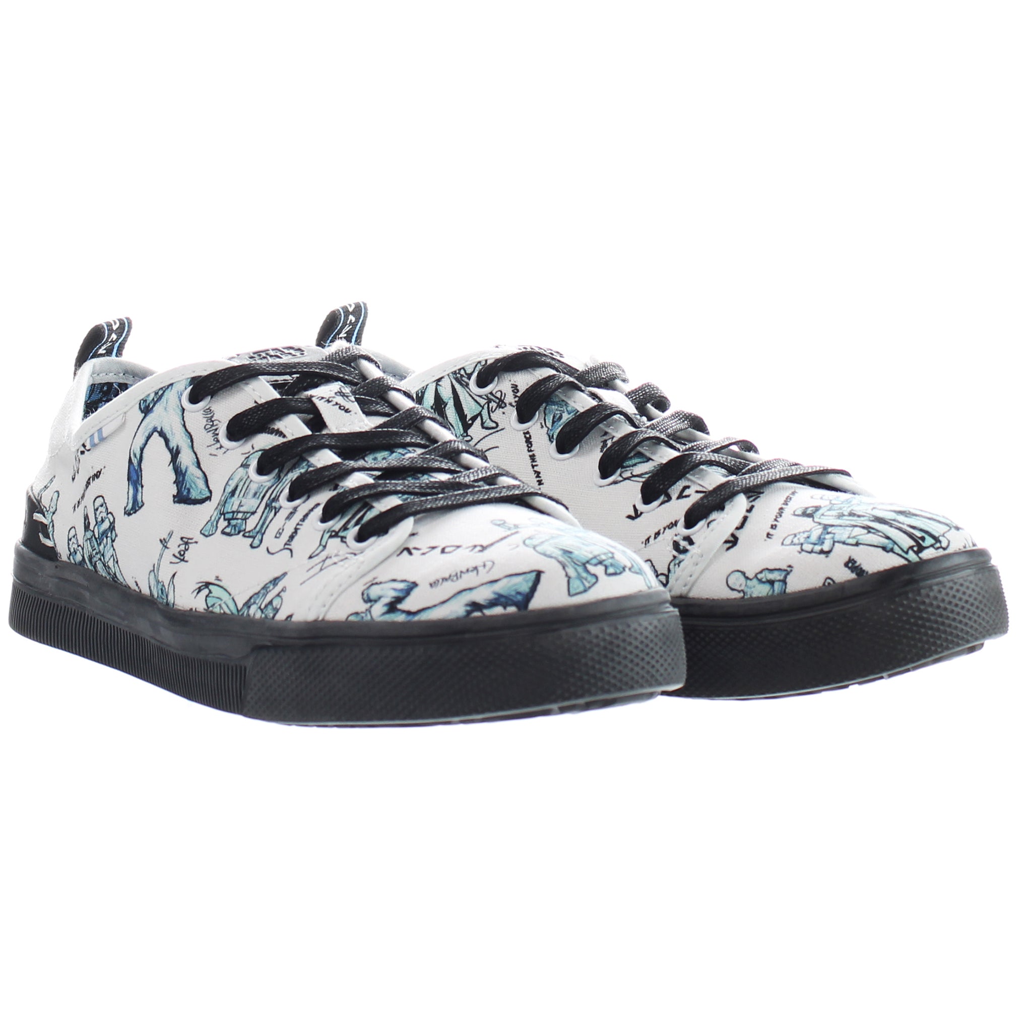 Toms TRVL Lite Low Star Wars Womens White Plimsolls