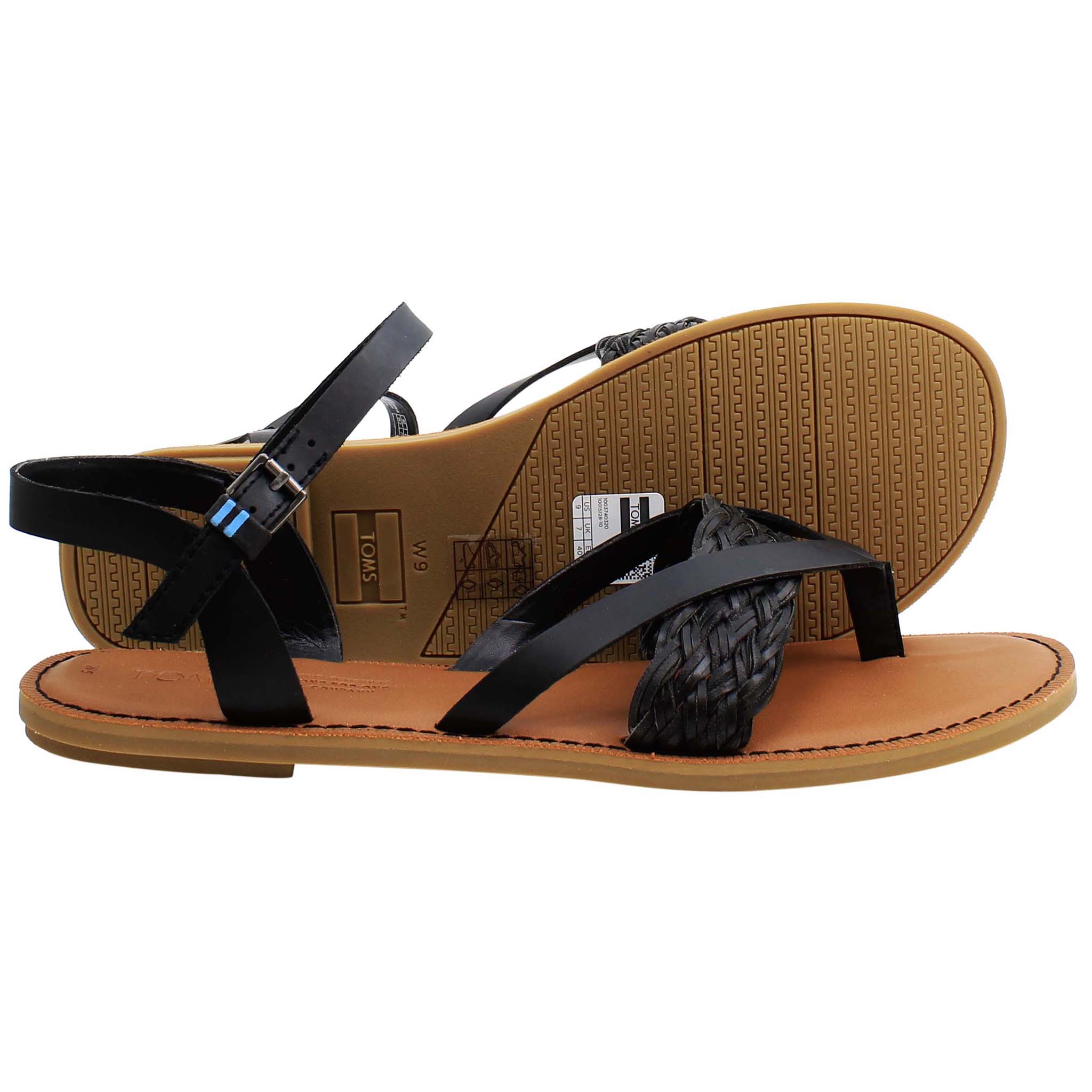 Toms Lexie Womens Black Sandals