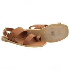 Toms Freya Brown Womens Sandals NO BOX