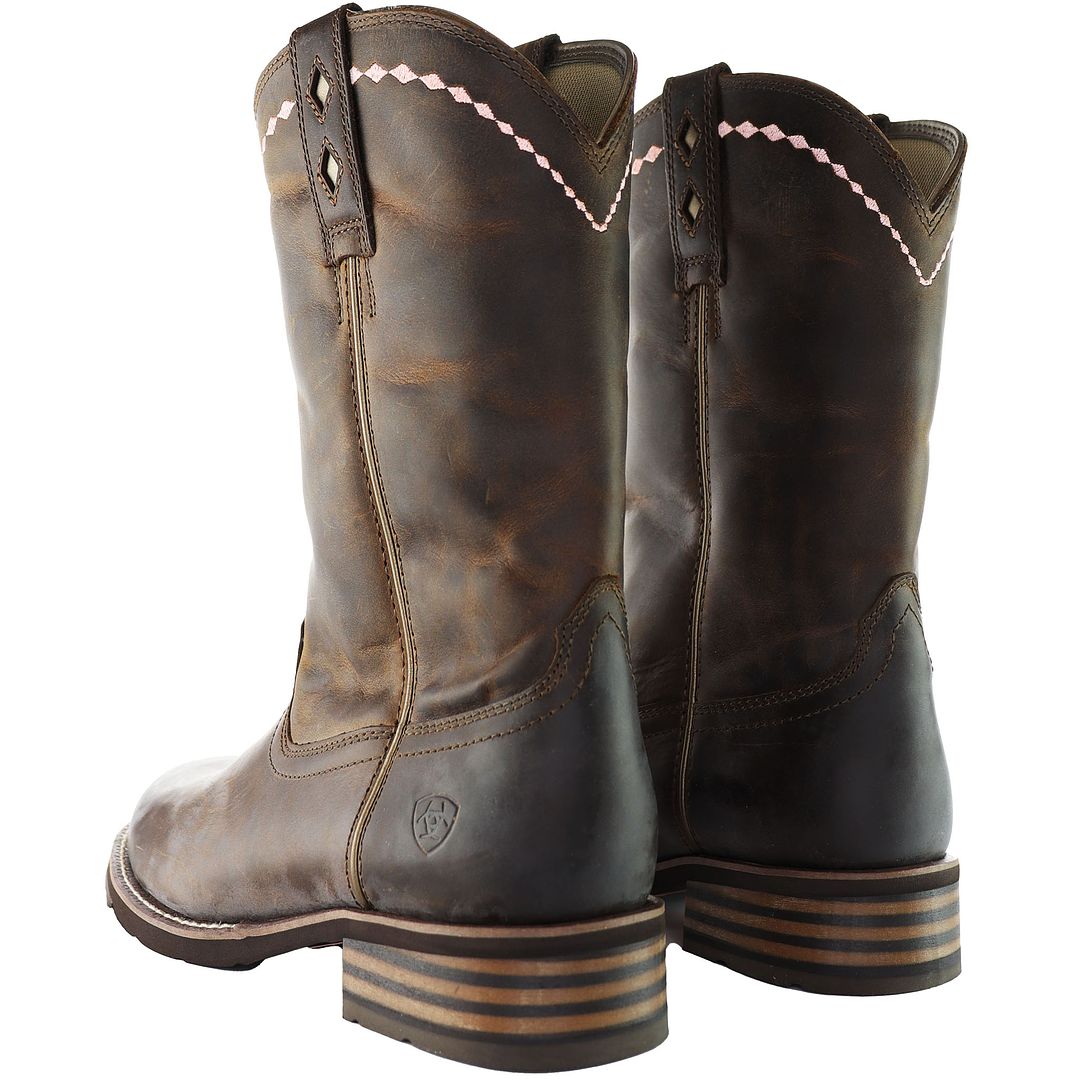 Ariat Unbridled Roper Womens Brown Boots