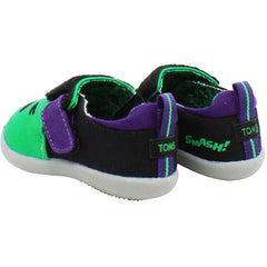 Toms x Marvel Hulk Kids Green/Black Plimsolls