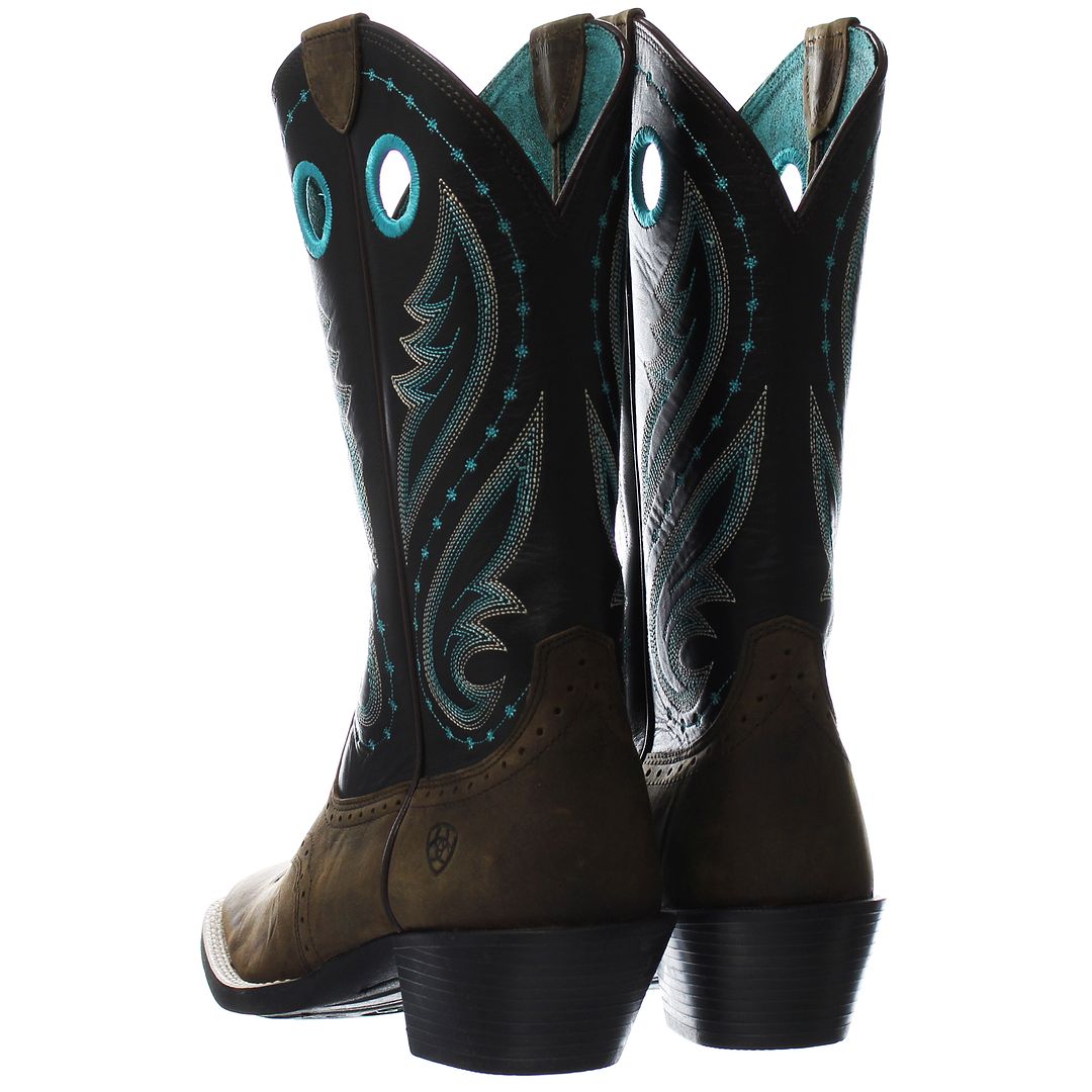 Ariat Round Up Melrose Womens Brown Western Boots