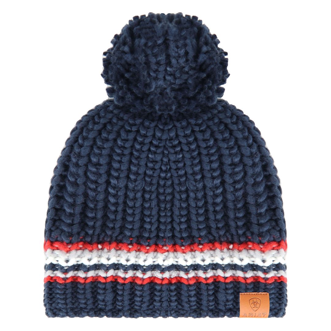 Ariat Salem Womens Navy Beanie