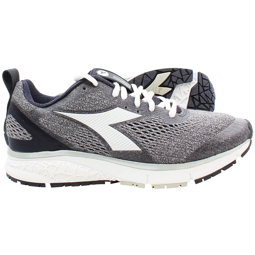 Diadora Kuruka 2 Womens Grey/Purple Running Shoes