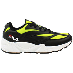 Fila V94M Low Mens Black/Lime Trainers