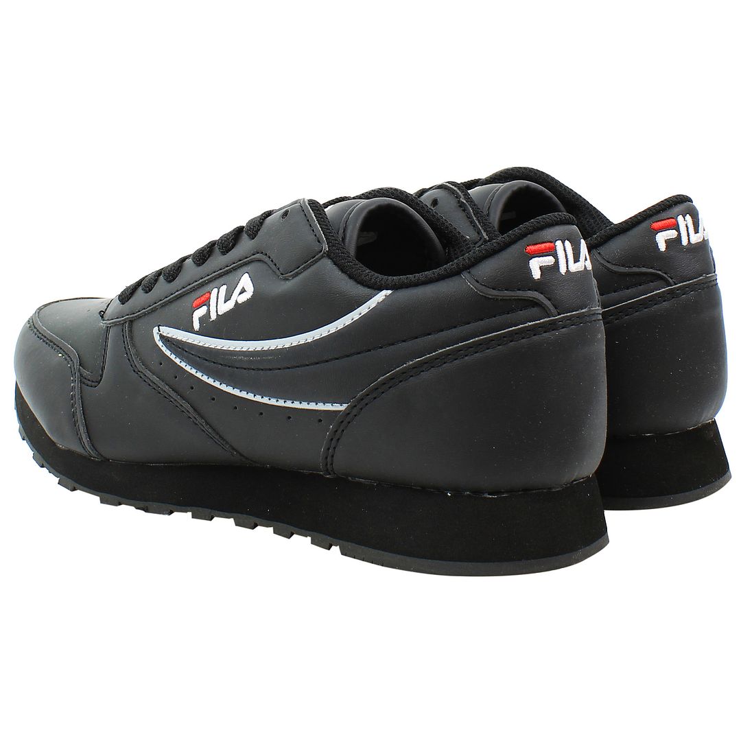 Fila Orbit Low Womens Black Trainers