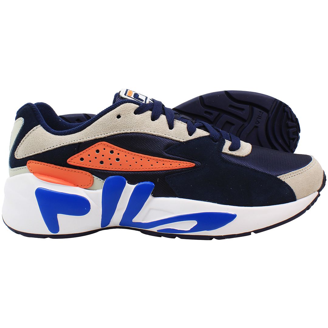 Fila Mindblower Low Mens Black Trainers