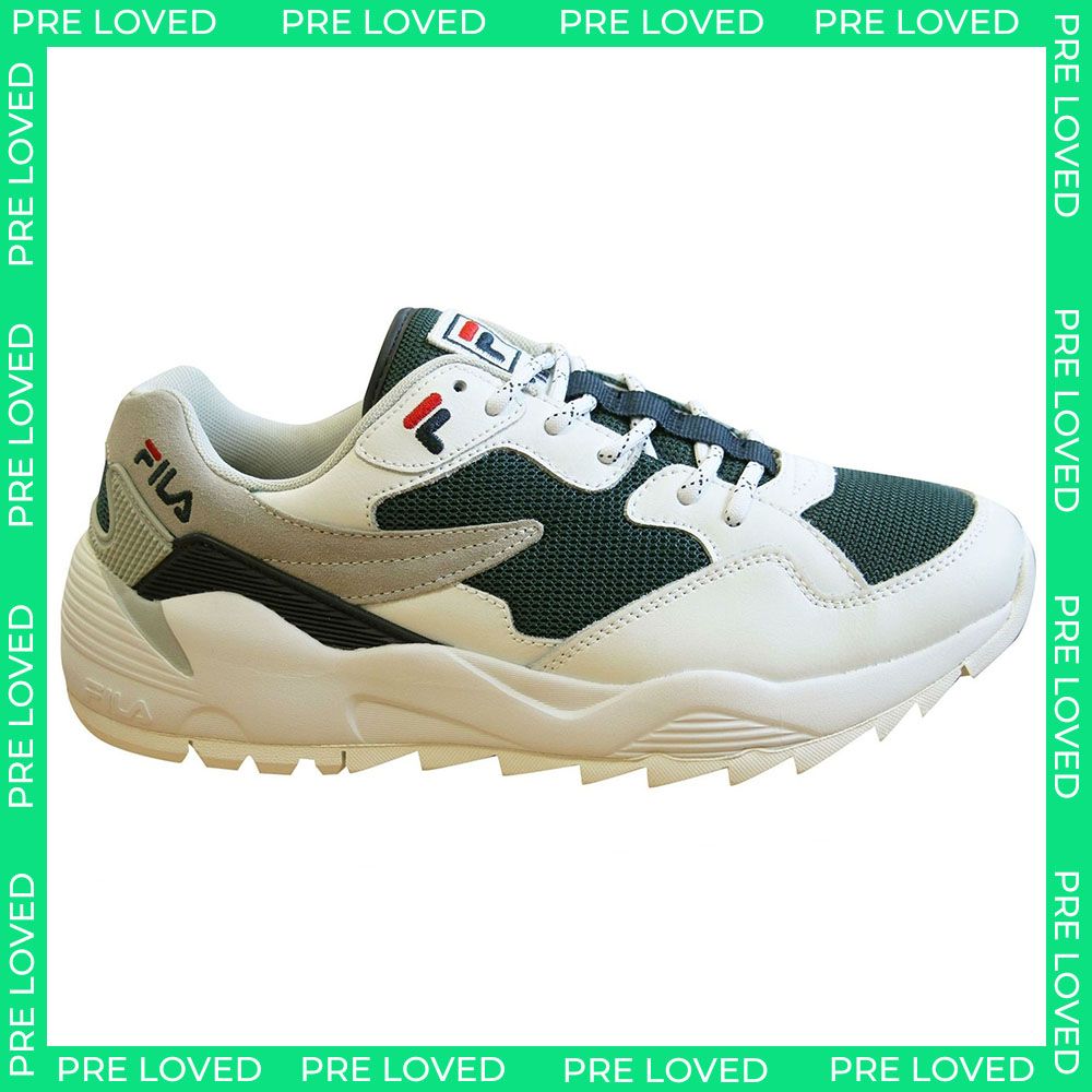 Fila Vault Cmr Jogger CB Mens White/Green Trainers NO BOX