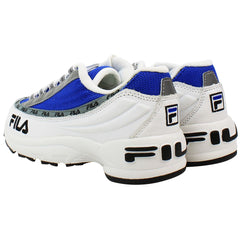 Fila DSTR97 Womens White/Blue Trainers