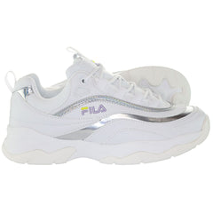 Fila Ray LM Womens White Trainers