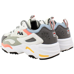 Fila Ray Tracer Womens White/Grey Trainers