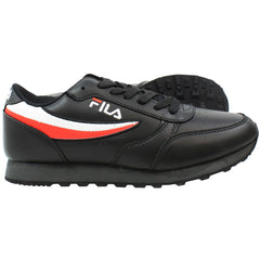 Fila Orbit F Low Mens Black Trainers