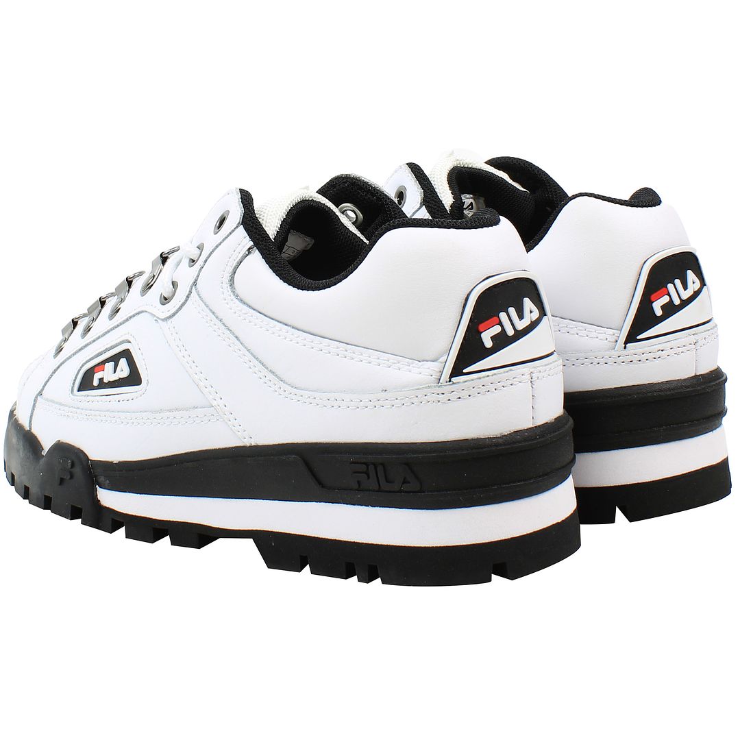 Fila Trailblazer Low Womens White/Black Trainers