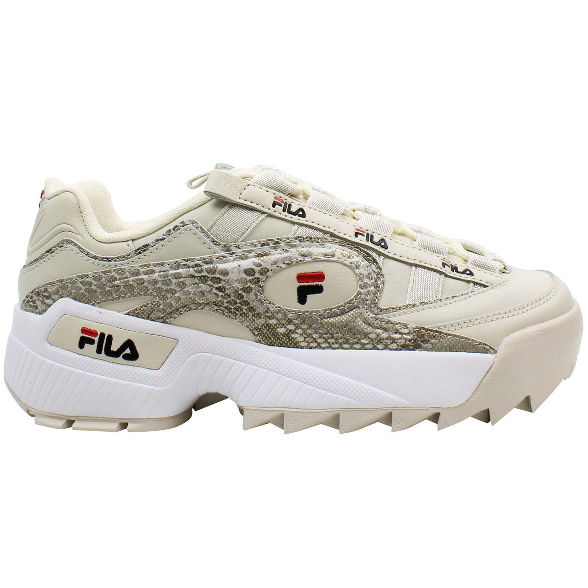 Fila D-Formation A Womens Beige Trainers