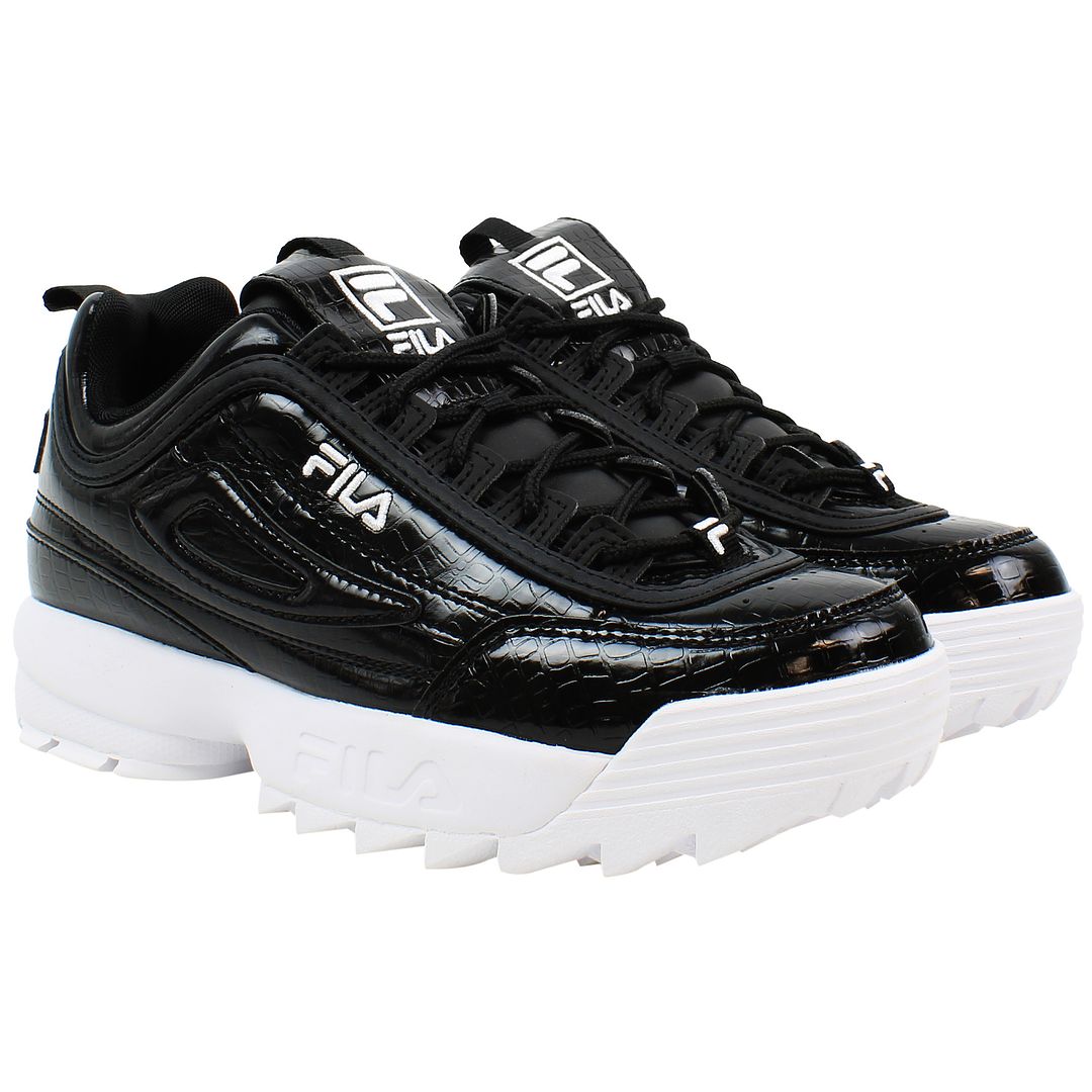 Fila Disruptor F Kids Black Trainers