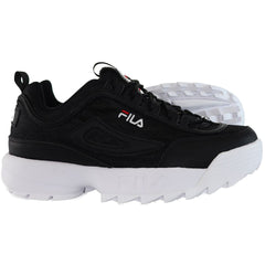 Fila Disruptor A Kids Black Trainers