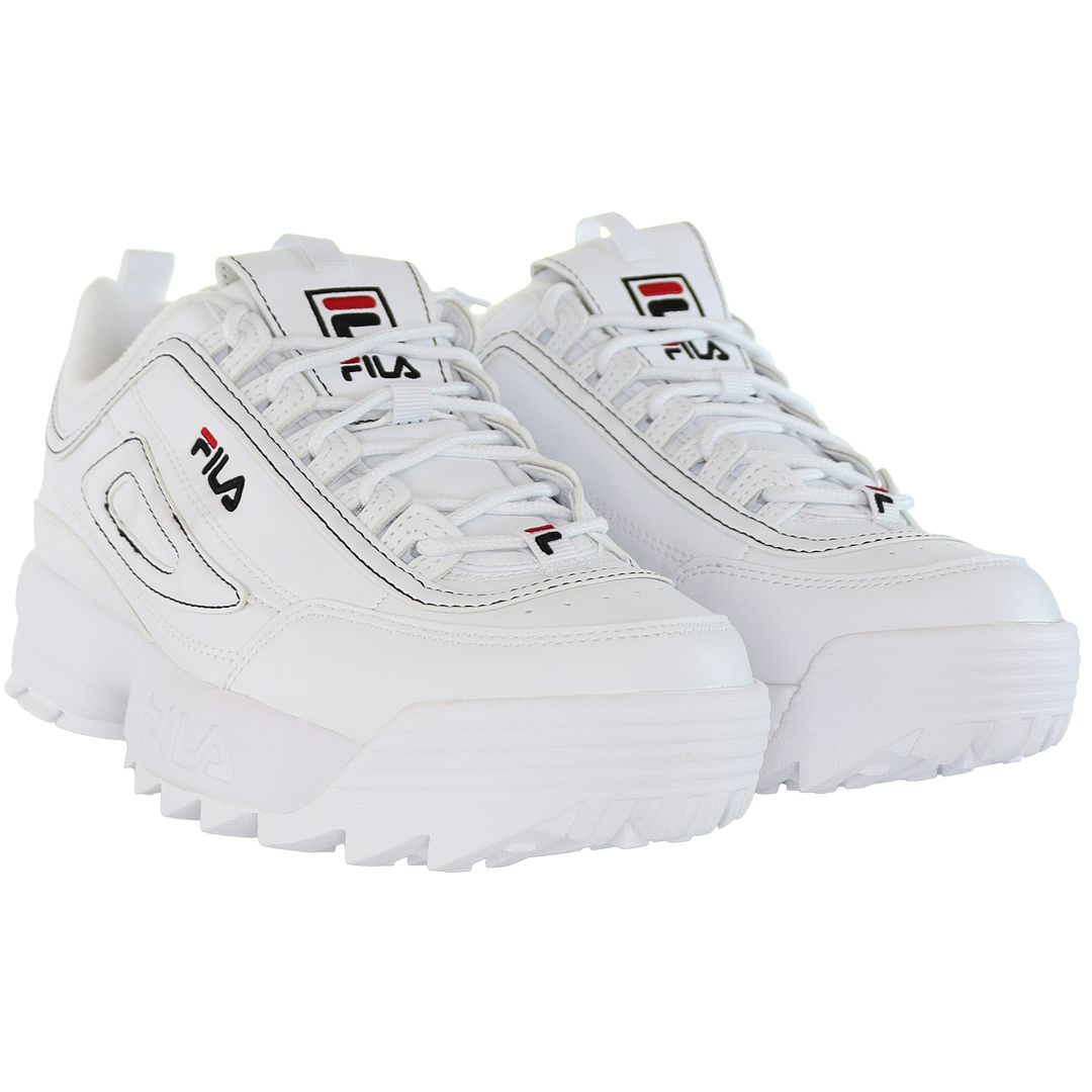 Fila Disruptor Kids White Trainers