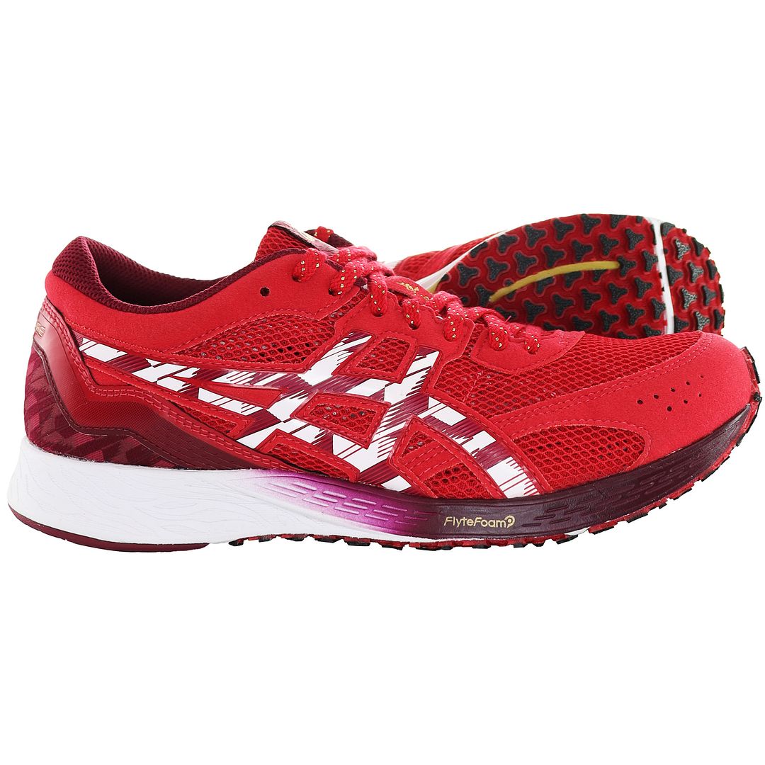 Asics Tartheredge Tenka Red Mens Red Running Shoes