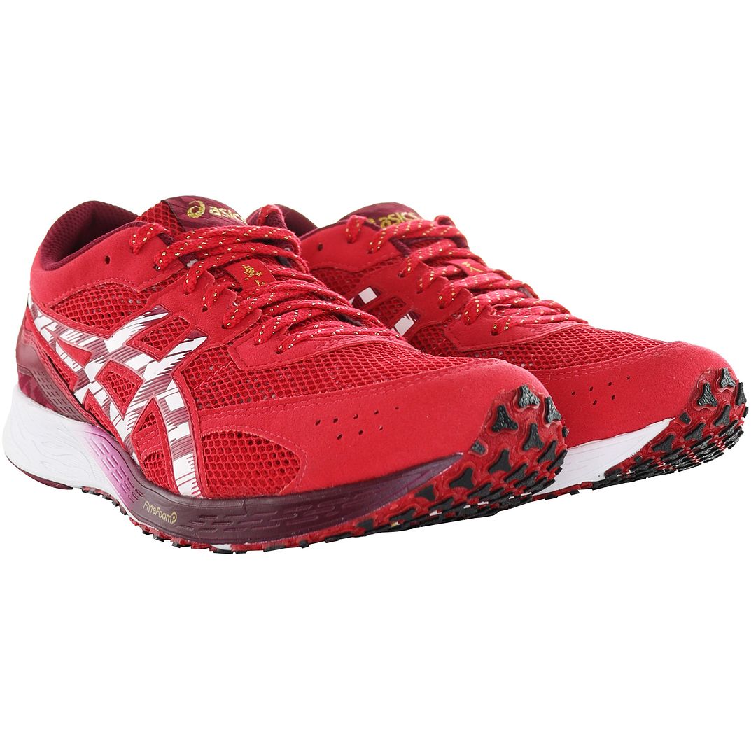 Asics Tartheredge Tenka Red Mens Red Running Shoes