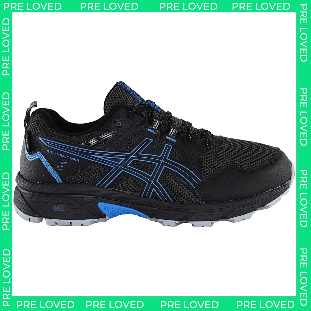 Asics Gel-Venture 8 Waterproof Mens Black Trainers NO BOX