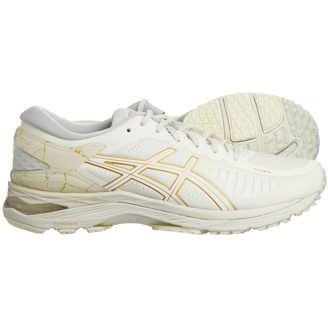 Asics MetaRun Mens White Running Trainers