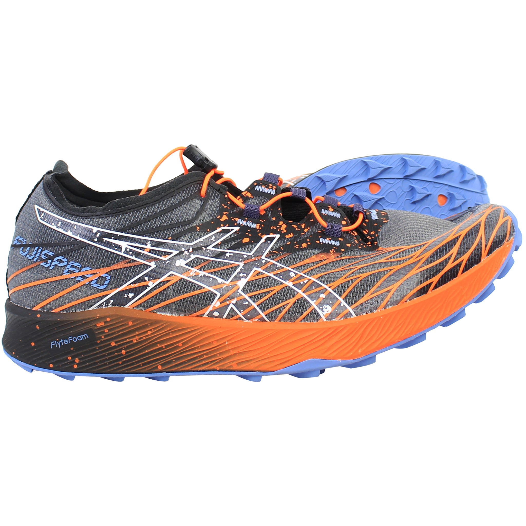 Asics FujiSpeed Mens Black Running Shoes