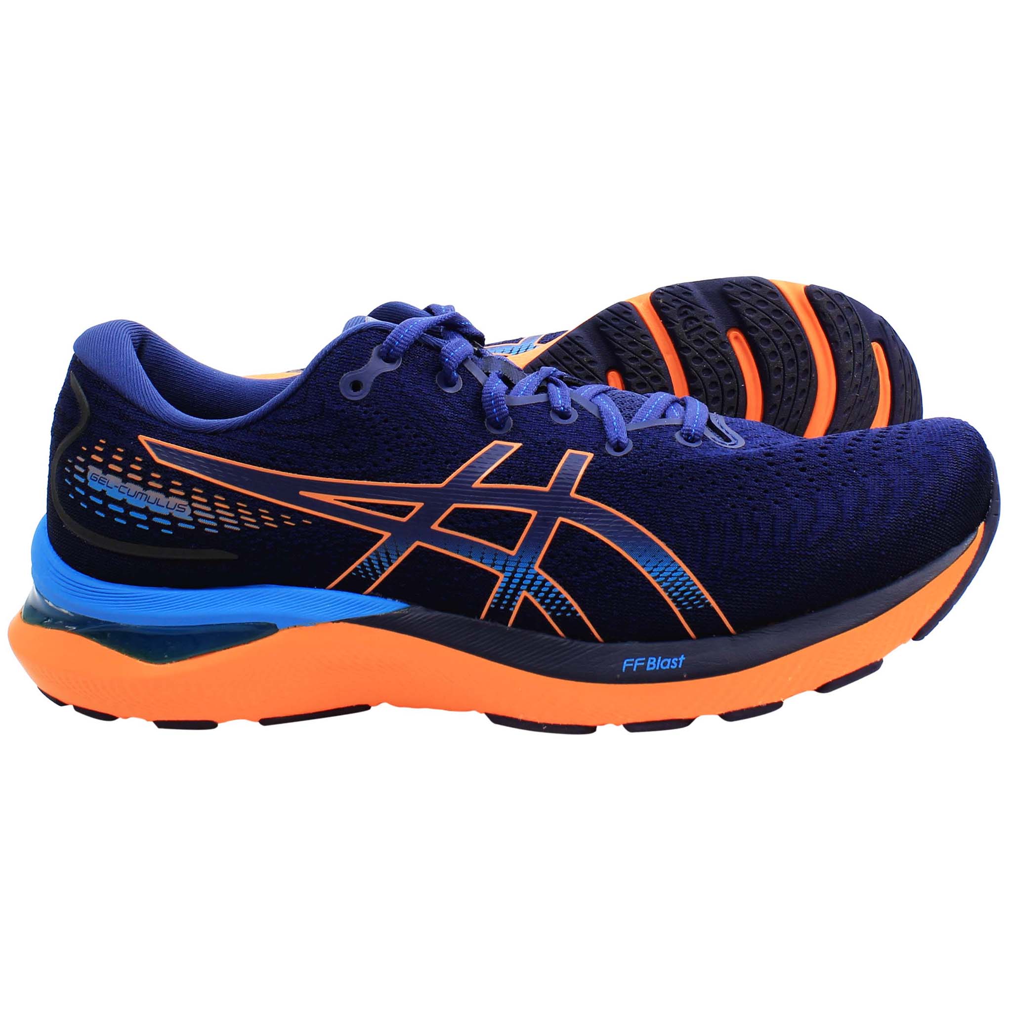 Asics Gel-Cumulus 24 Mens Navy Running Shoes