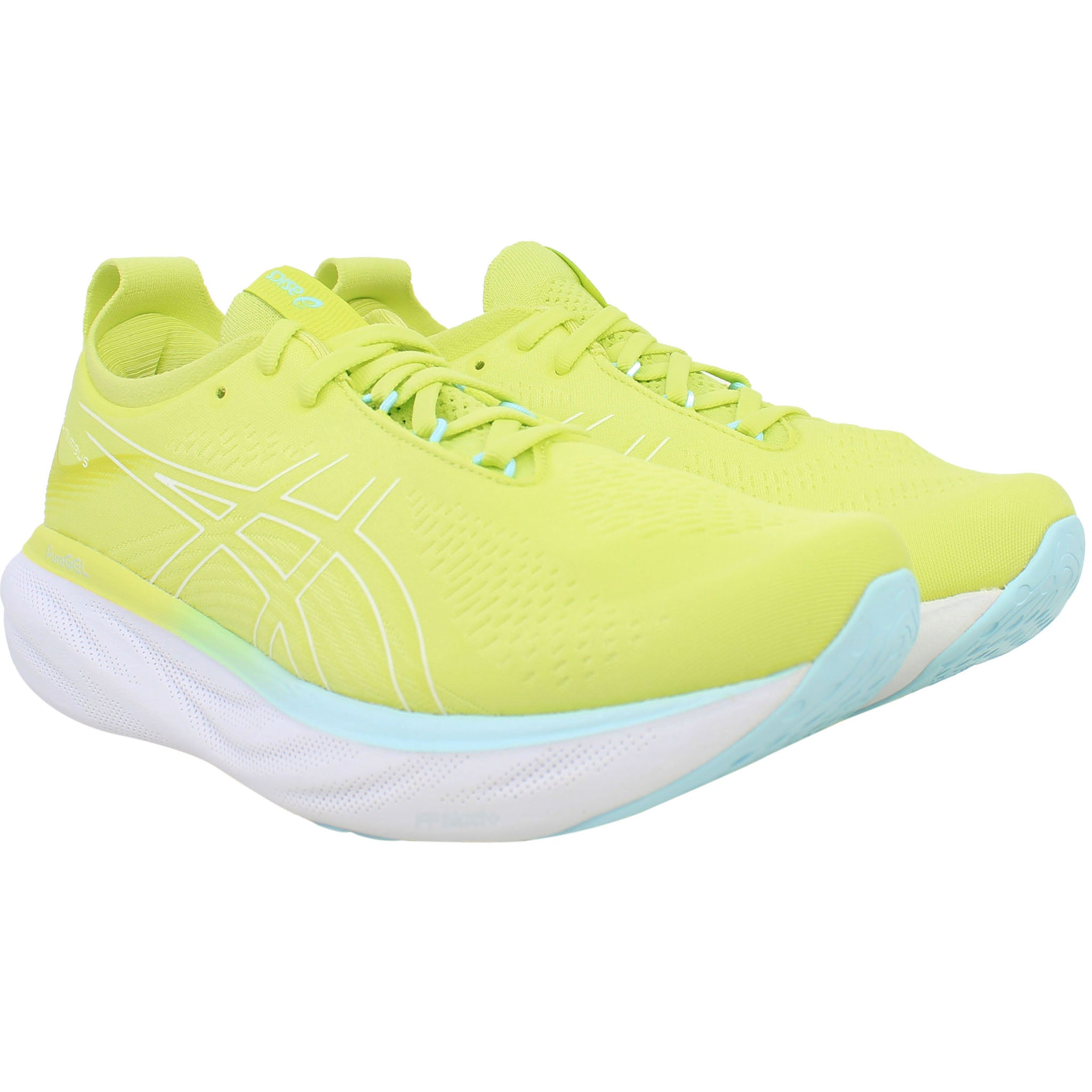 Asics Gel-Nimbus 25 Mens Yellow Running Shoes