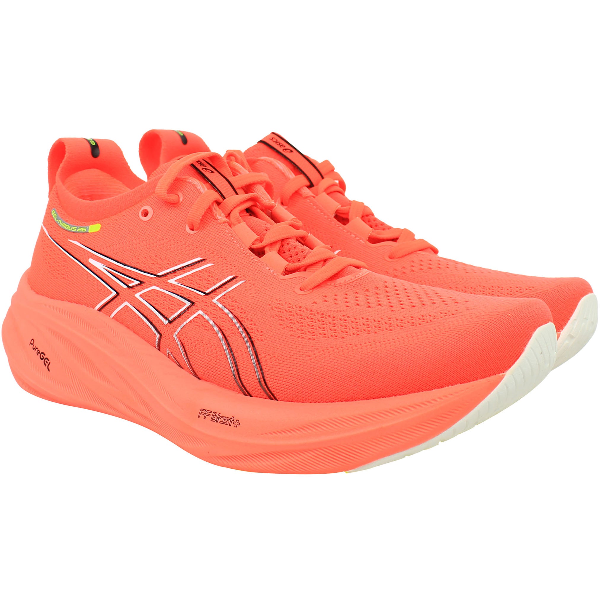 Asics Gel-Nimbus 26 Mens Red Running Shoes