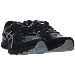 Asics Gel-Kayano 28 Platinum Mens Black Running Trainers