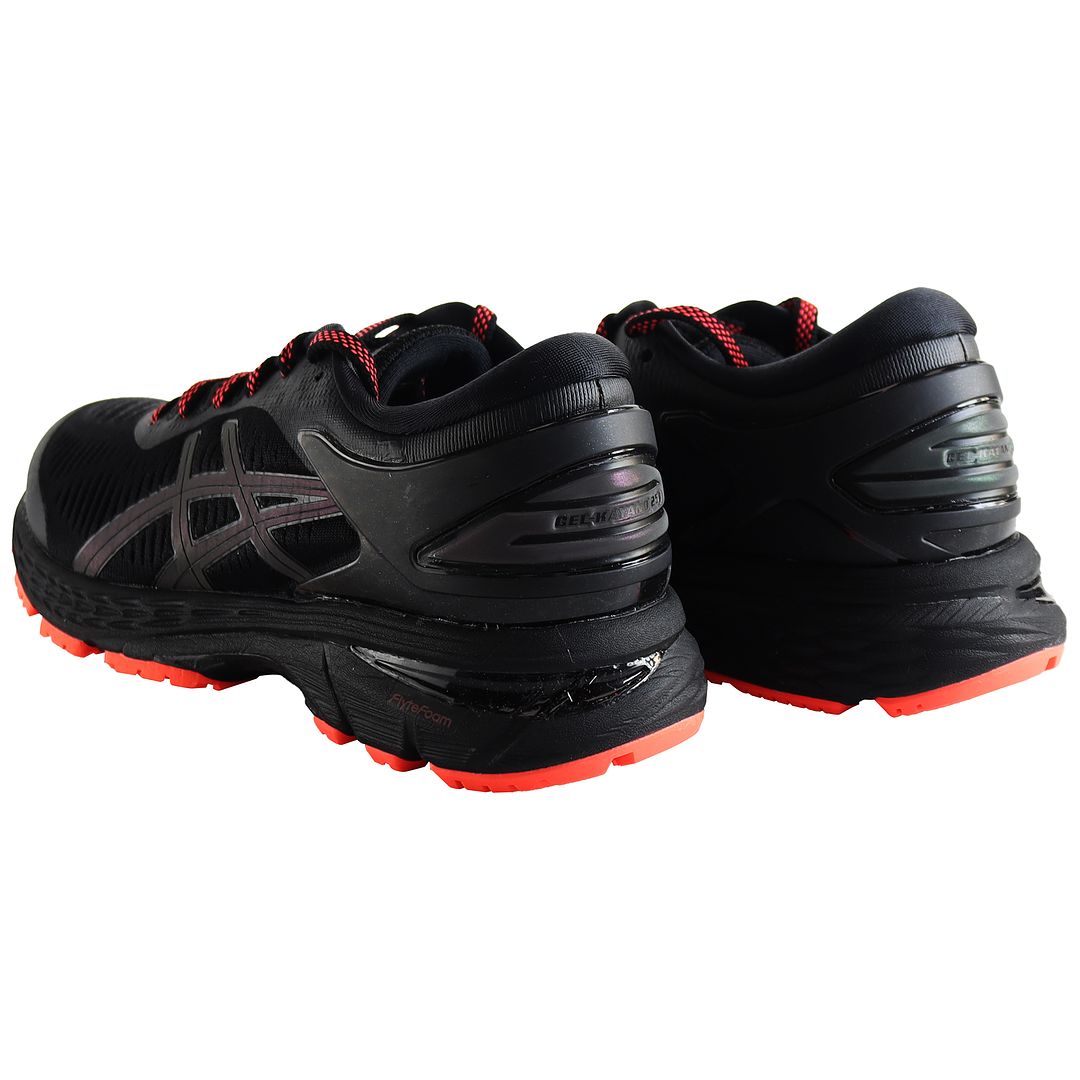 Asics Gel-Kayano 25 Lite-Show Womens Black Running Trainers