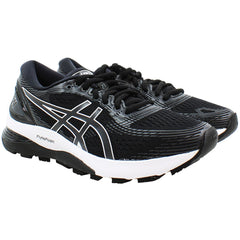 Asics Gel-Nimbus 21 Womens Black Running Shoes