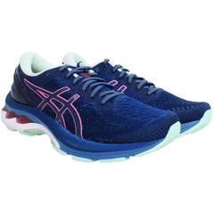 Asics Gel-Kayano 27 Womens Blue Running Shoes