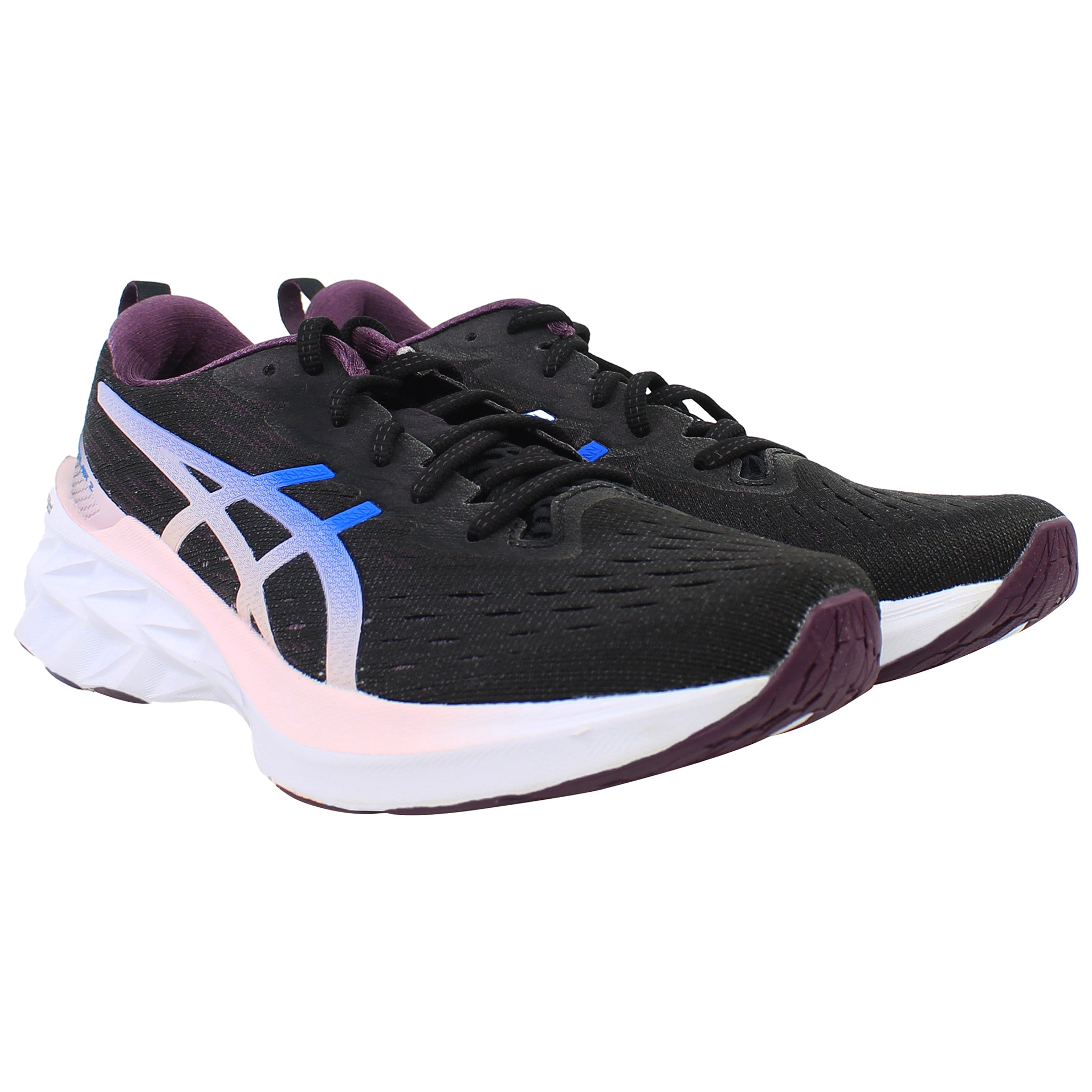 Asics Novablast 2 Womens Black Running Shoes