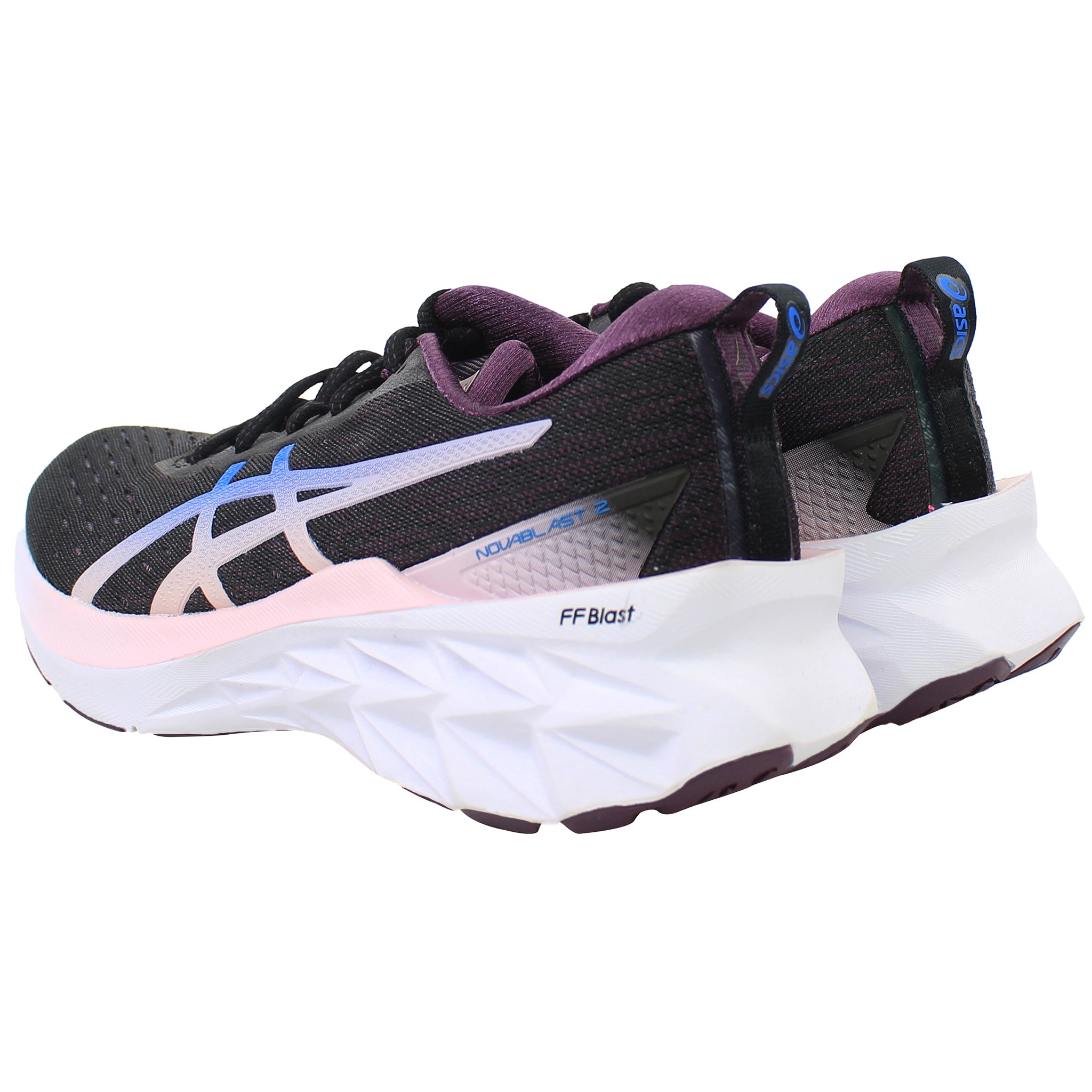 Asics Novablast 2 Womens Black Running Shoes