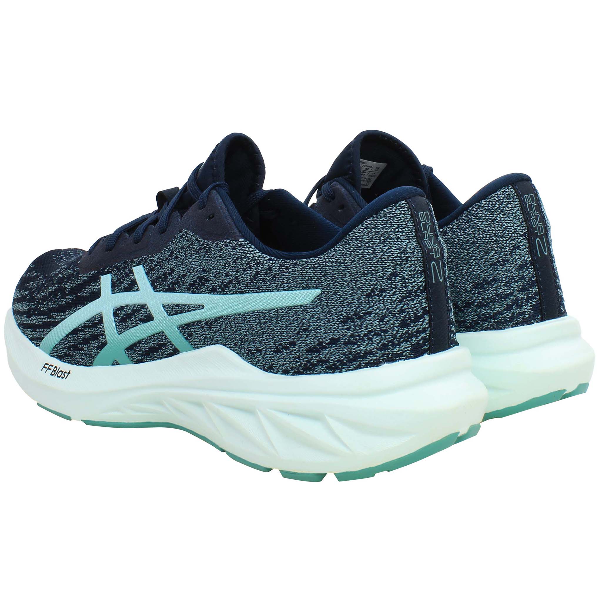 Asics Dynablast 2 Womens Blue Running Shoes