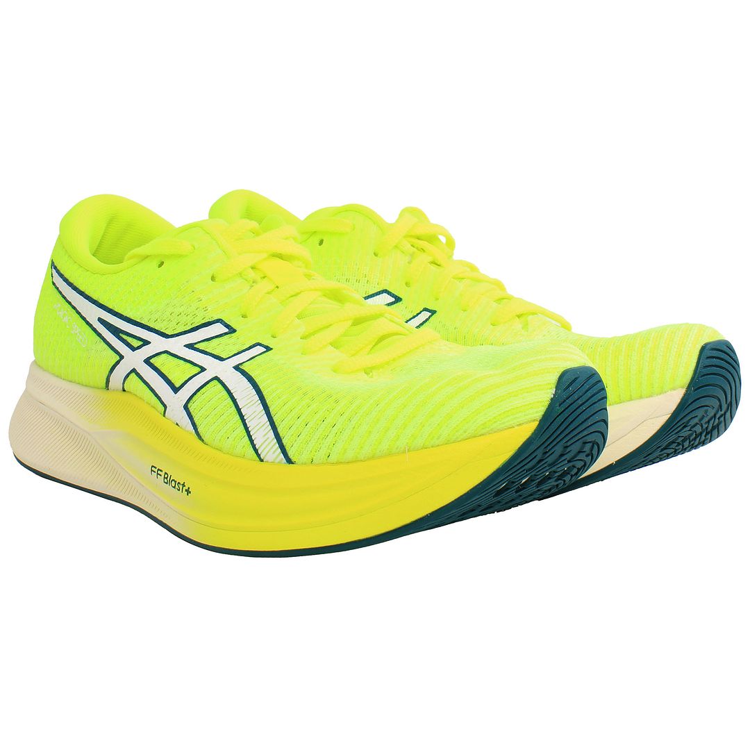 Asics Magic Speed 2 Womens Yellow Trainers