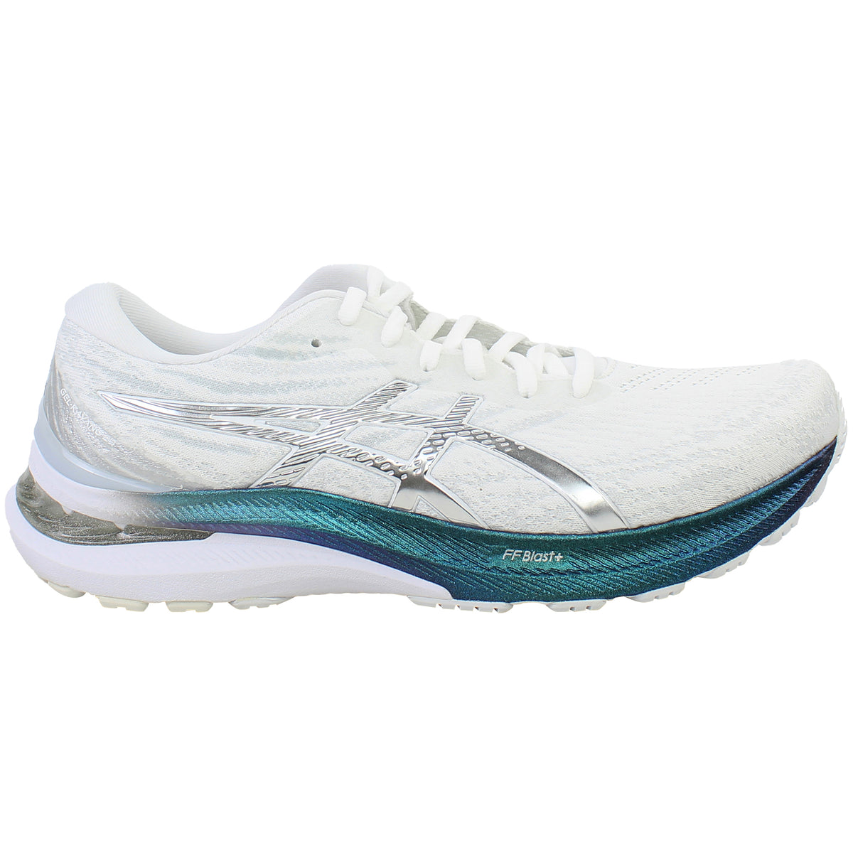 Asics Gel-Kayano 29 Platinum Womens White Running Shoes