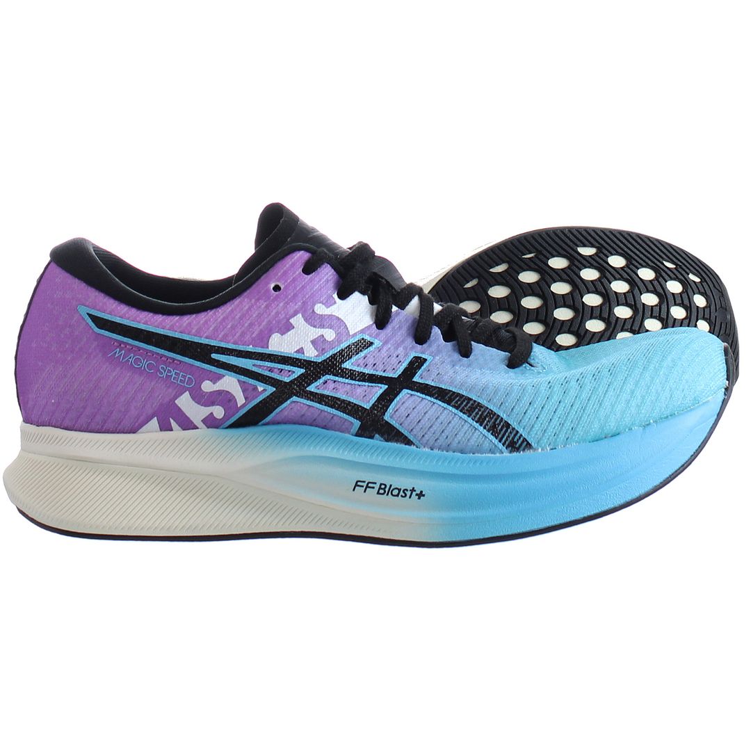 Asics Magic Speed 2 Ekiden Womens Blue/Purple Trainers