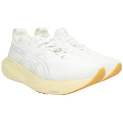 Asics Gel-Nimbus 25 Womens White Running Shoes