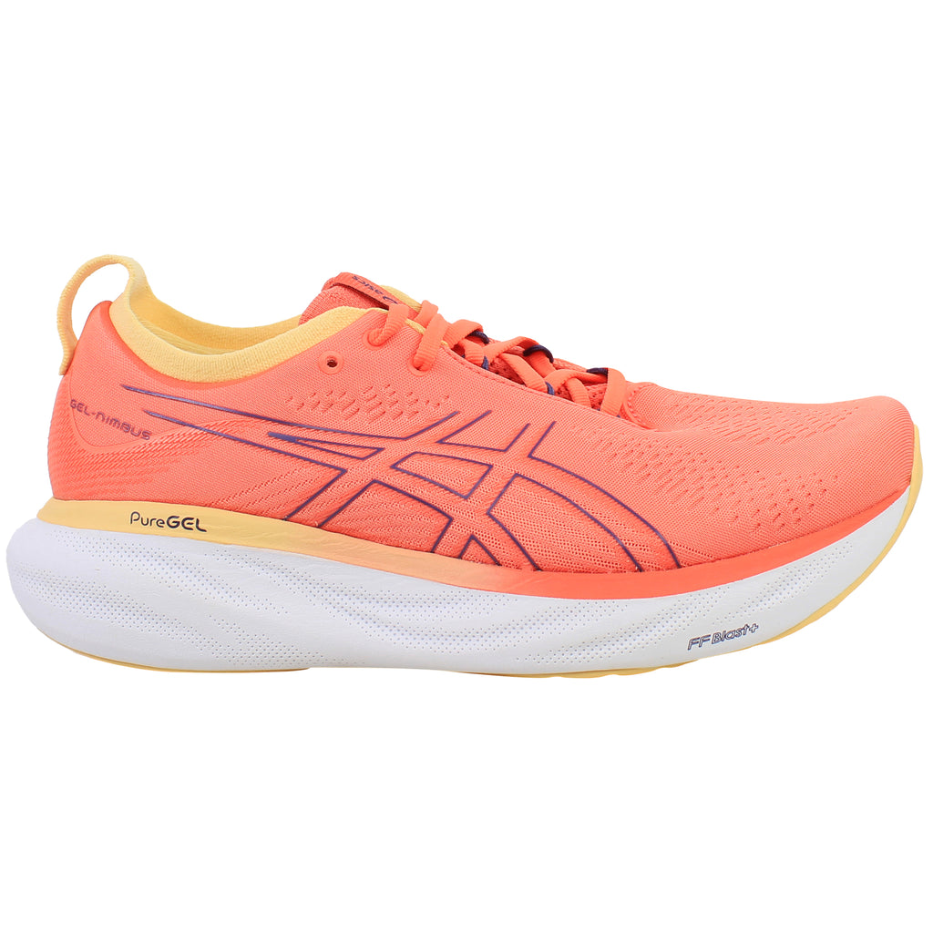 Asics Gel-Nimbus 25 Womens Orange Running Shoes