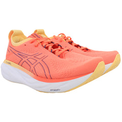 Asics Gel-Nimbus 25 Womens Orange Running Shoes