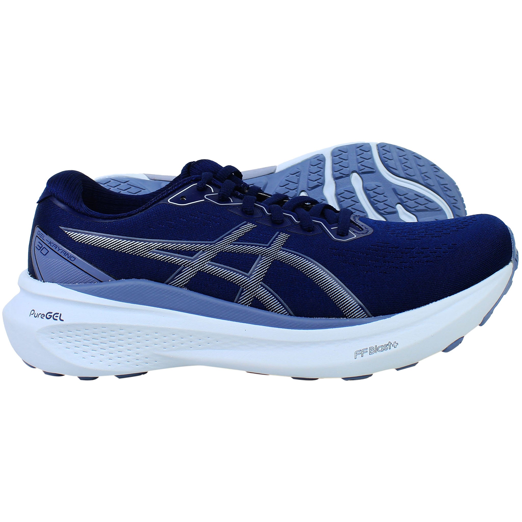 Asics Gel-Kayano 30 Womens Blue Running Shoes