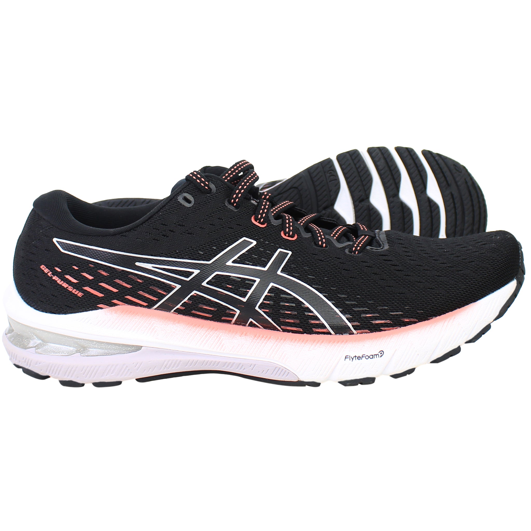 Asics Gel-Pursue 8 Womens Black Running Shoes