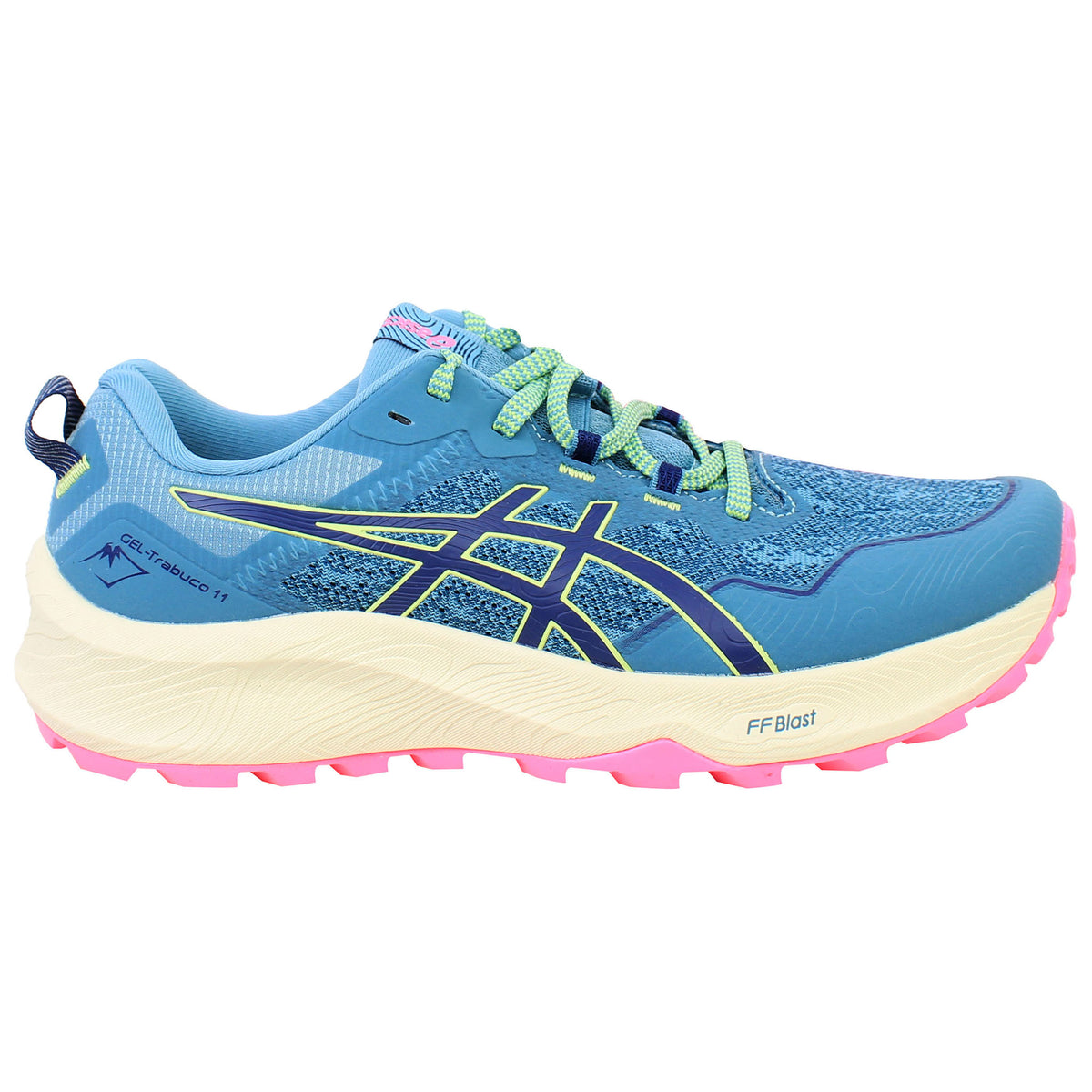 Asics Gel-Trabuco 11 Womens Blue Running Shoes